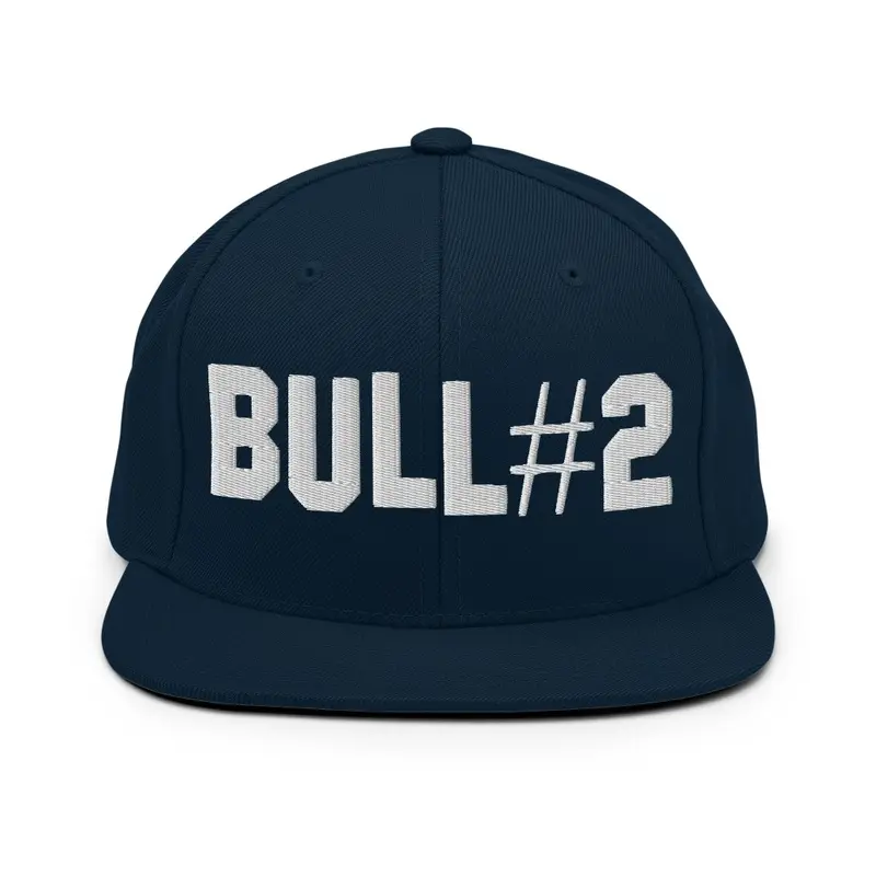 BULL#2 Snapback Hat