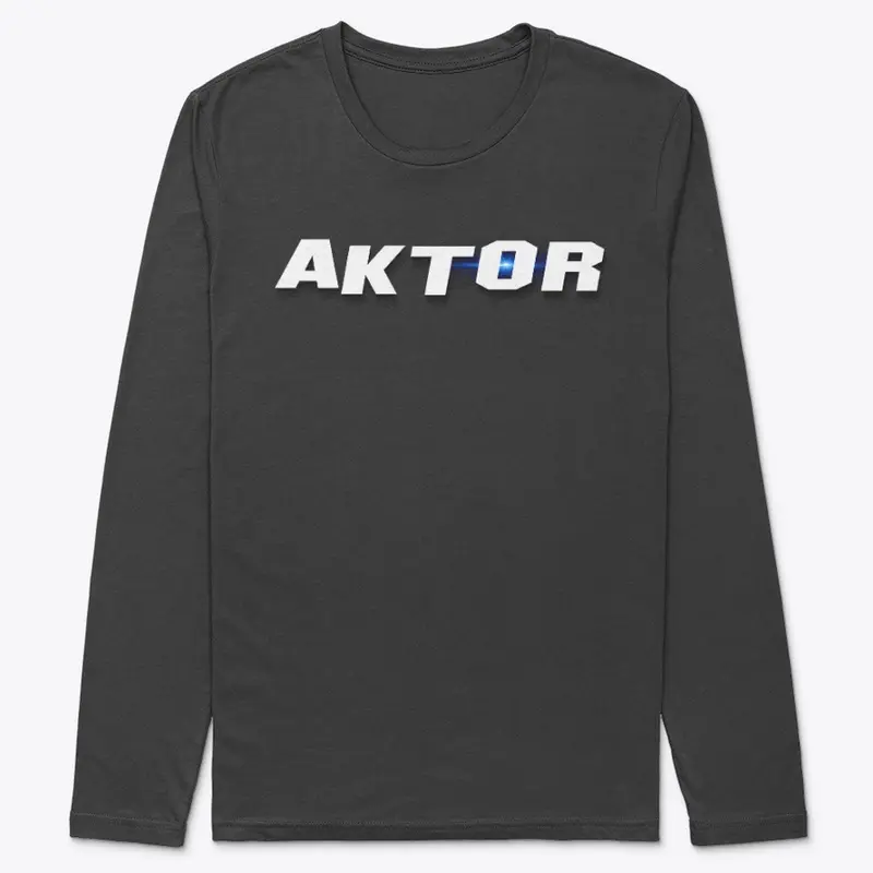 AKTOR long sleeve black shirt